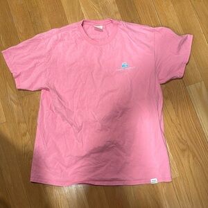 Simply Southern Women's Pink Short Sleeve T Shirt Have Good Day Golf Cart
